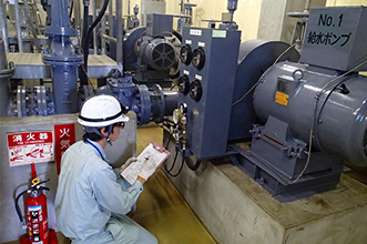 上水施設維持管理 | Maintenance of Water supply pump station